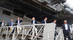 Congressional delegation visits USS Washington in Norfolk. May 5, 2017. Department of Defense