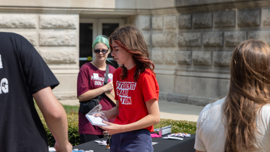 Holden Pasley, 17, is a student organizer with Students Demand Action in Indianapolis.