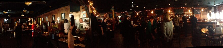 The more poutine you eat, the more useful the iPhone's panorama function becomes.