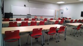 Empty classroom
