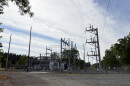 An electrical substation sits off Poindexter Road in Louisa County, near Crossroads Community Church. Infrastructure maintenance and upgrades are one of many factors currently driving up electric bills in Virginia.