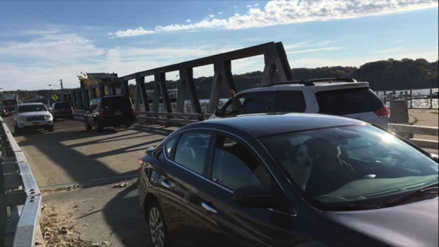 The IBOB reopened for vehicular traffic around 10:25 this morning