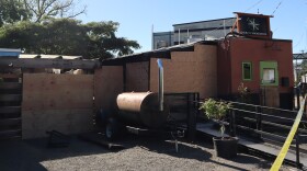 Davis NW Smokehouse after fire
