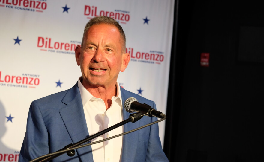 Anthony DiLorenzo of Portsmouth won the Republican nomination in New Hampshire's 1st Congressional District on Sept. 8, 2026.