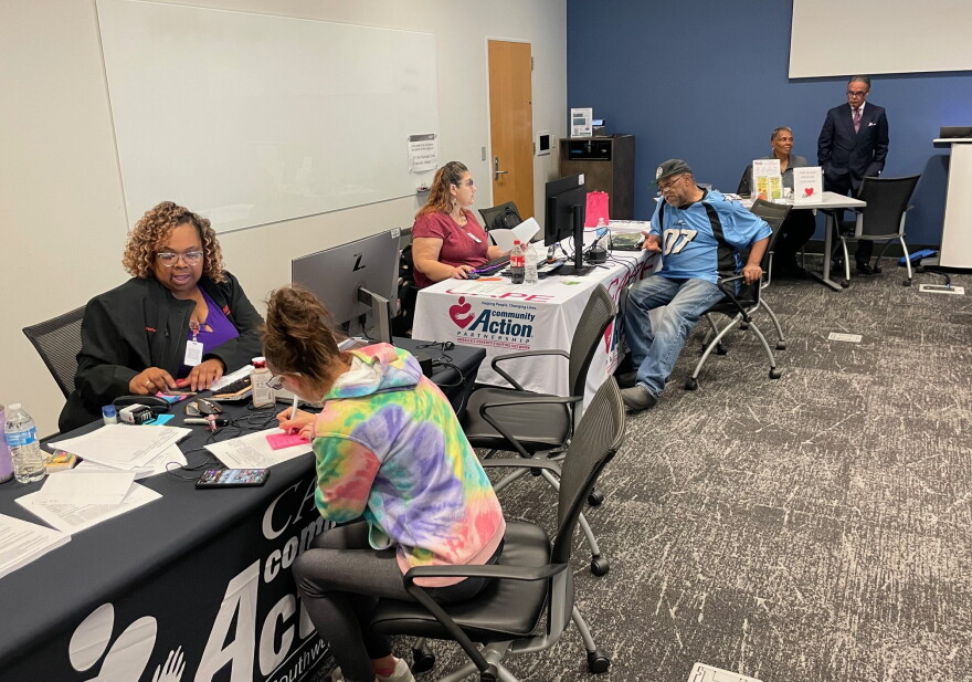 Agencies assist customers at CenterPoint Energy's Community Connect event, Oct. 28, 2026
