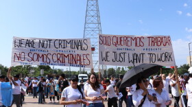 Oklahomans rallied outside the State Capitol building by the hundreds on May 15 to protest the signing of HB 4156 into law. The demonstration took place during the annual Hispanic Day at the Capitol.