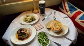The Bell is a British pub in New Orleans serving an updated menu of comfort food.