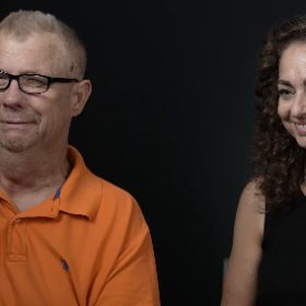 High school classmates Dan Becker and Laura Ottaviani-Chacon. Laura donated her kidney to Dan