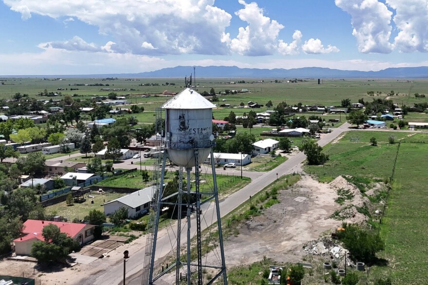 Last year, the town of Estancia, N.M., asked residents to conserve water because its wells were not producing adequately.