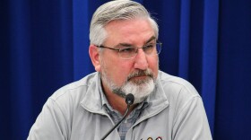 Holcomb said if there is a “shred of evidence” Rokita should take that to the Inspector General.