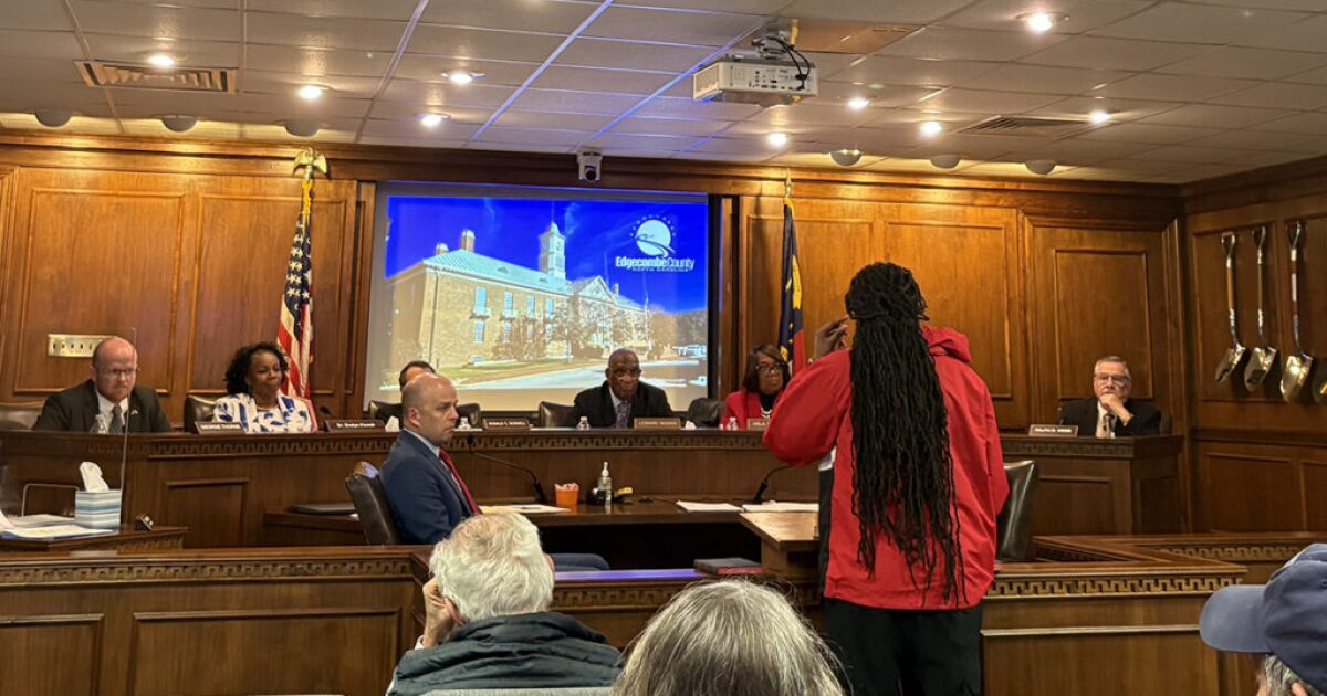 Edgecombe County residents and environmental advocates take stand against massive wave of proposed data centers