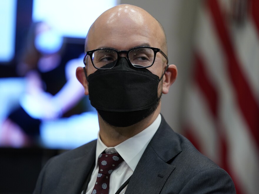 National Security Council senior director for the Western Hemisphere Juan Gonzalez, shown here during a meeting at the White House last month, recently returned from a trip to Mexico and Guatemala.