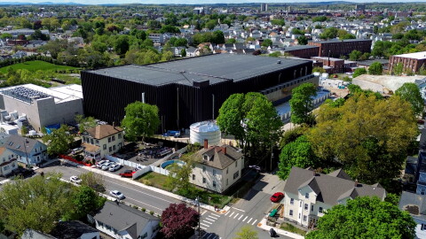 FILE: State Senator Bob Duff says he will propose a statewide moratorium on data centers like the one within a residential neighborhood pictured here in Massachusetts.