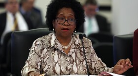 FRANKFORT, Feb. 26, 2025 – Rep. Beverly Chester-Burton, D-Shively, presents her House Bill 465, an act related to motor vehicle racing, during Wednesday’s House Committee on Judiciary meeting.