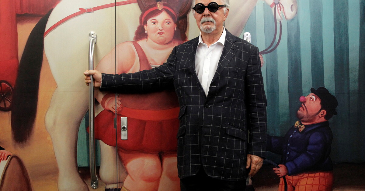Pattern For Botero Fernando Botero, Colombian artist famous for rotund and oversize ...