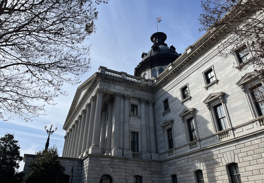 The South Carolina Statehouse on Feb. 10 , 2026.