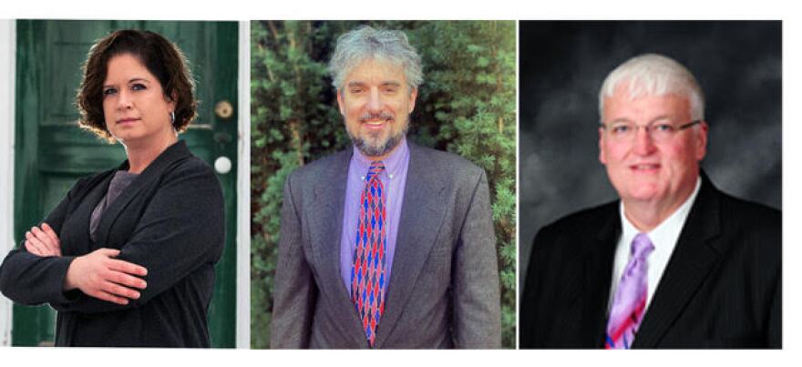 Kristine Crow, Peter Schwartzman, and John Pritchard (left to right)