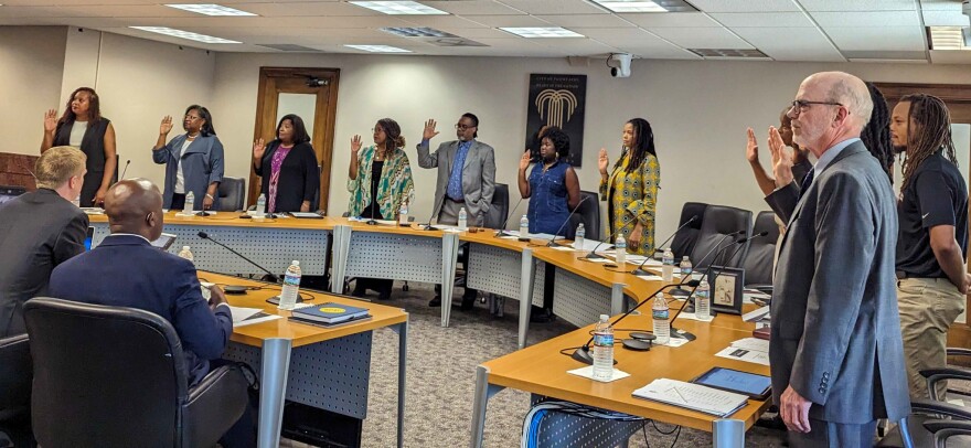 Members of the Mayor's Commission on Reparations were sworn in on Tuesday, May 23, to begin studying the impacts of slavery and decades of racial segregation on Black residents of Kansas City.