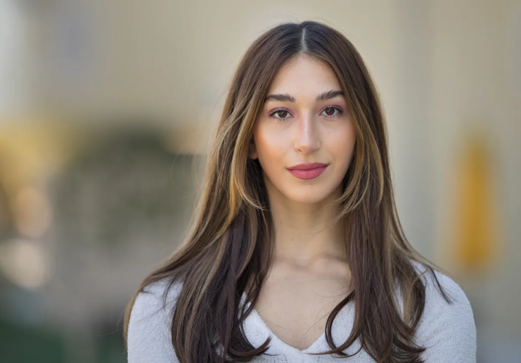 Rama Yousef is a featured storyteller in the theater production of "I Lived to Tell the World, Live" at Oregon State University on Feb 1, 2025.