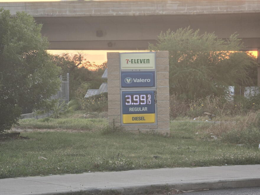 This convenience store north of downtown was selling gas for $3.99 on Sept. 8, 2026.