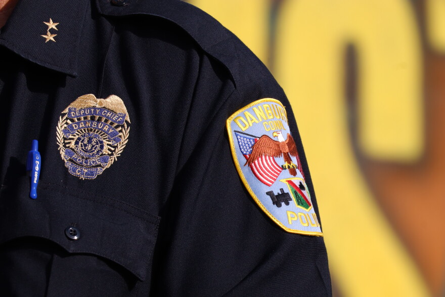 A Danbury police officer.
