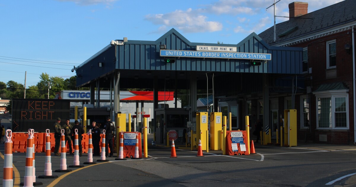 Maine border crossings continue to fall as Canadian tourists shift away from the U.S.