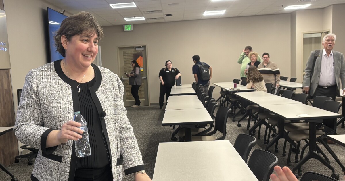 First of 3 finalists for Western Iowa Tech Community College president post spends hours with campus constituents