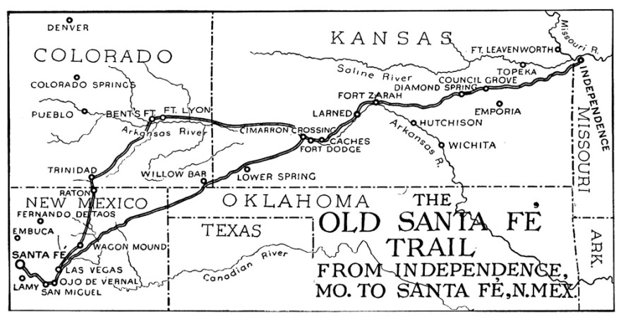 http://www.legendsofkansas.com/santafetrail.html
