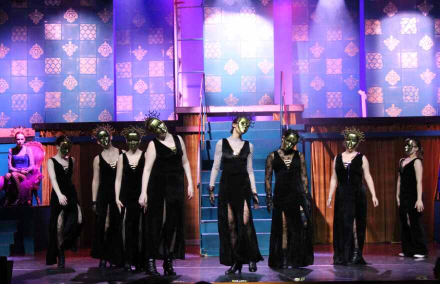 Attiring a cast of 30 for multiple costume changes was part of the challenge in staging 'Natasha, Pierre & The Great Comet of 1812.'