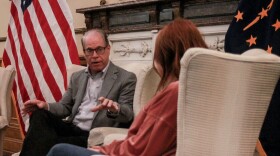 Gov. Mike Braun hosted citizens in his office who've been effected by significant increases in their property tax bills.
