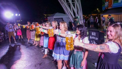 The Des Moines Oktoberfest.