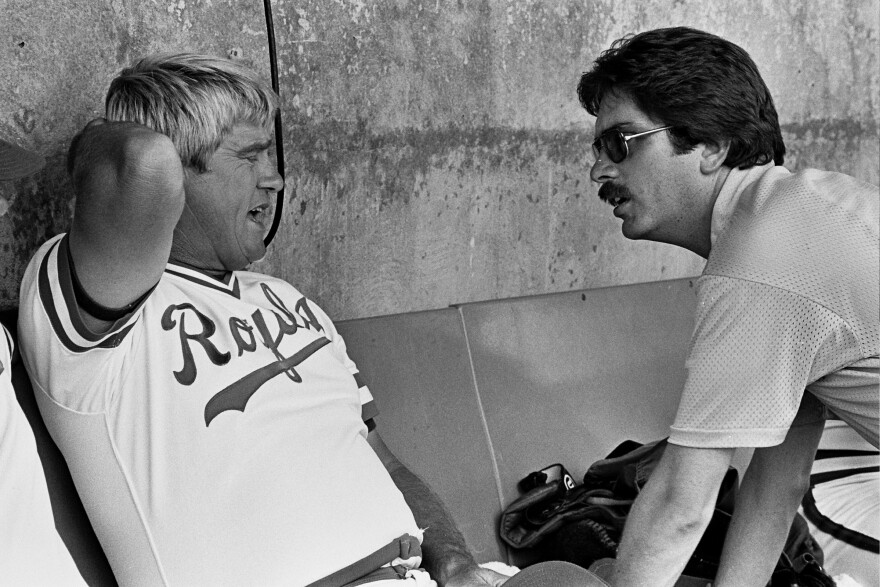 Herzog, left, led the relatively young Royals franchise to three consecutive divisional titles in the late 1970s, but never made it to the World Series.