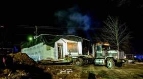 A former schoolhouse for Black children in rural Tennessee was moved to a new location in downtown Franklin, just south of Nashville. (Kris Rae/Heritage Foundation of Williamson County)