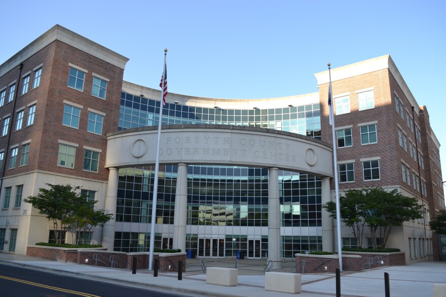 The Forsyth County Government Center in Winston-Salem 