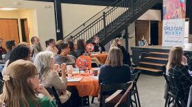 Representatives of community organizations, childcare providers and the Missouri Department of Elementary and Secondary Education gather in Jefferson City to discuss solutions to the state's childcare crisis (Steph Quinn/Missouri Independent). For Scarlett Loomas of Sik