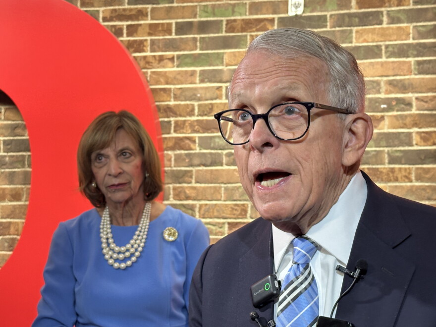 First Lady Fran DeWine and Gov. Mike DeWine in 2026.