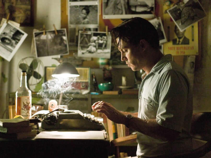 <p>Johnny Depp plays American journalist Paul Kemp in<em> The Rum Diary, </em>a movie based on a Hunter S. Thompson novel. Kemp travels to Puerto Rico to work at <em>The San Juan Star</em>, a Puerto Rican English-language newspaper.</p>