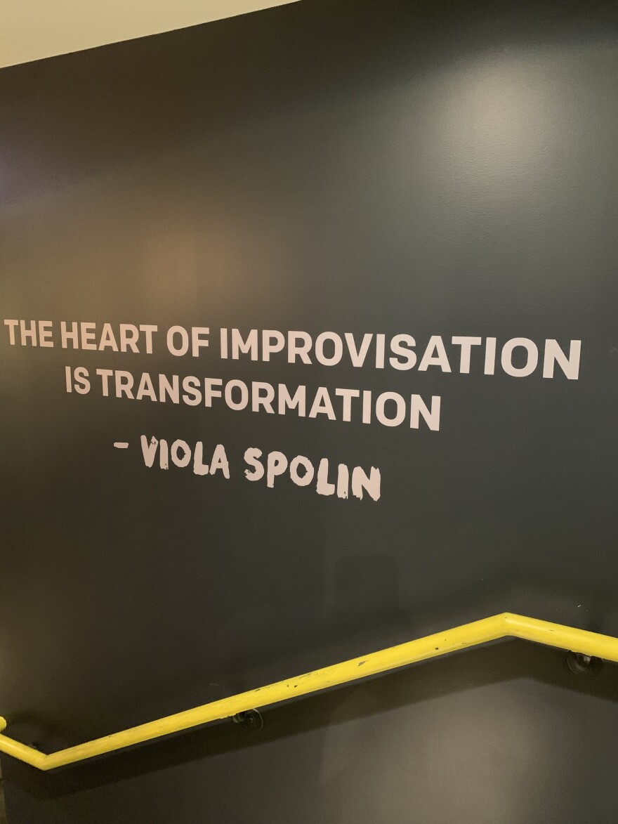 At Chicago's Second City Training Center, quotes from alums like Bill Murray and Amy Poehler adorn the walls. Among them is one from a lesser-known name, a teacher who shaped their art form -- Viola Spolin.