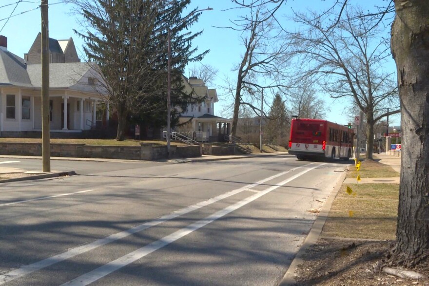 The city said additional barriers on East Third Street will not be placed at bus stops, intersections or driveways.