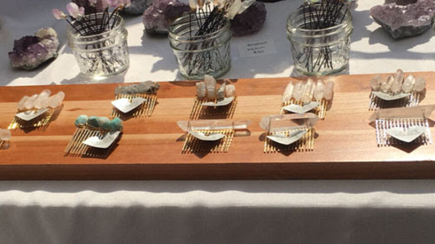 Some of Rana Salame Striedinger's pieces of jewelry