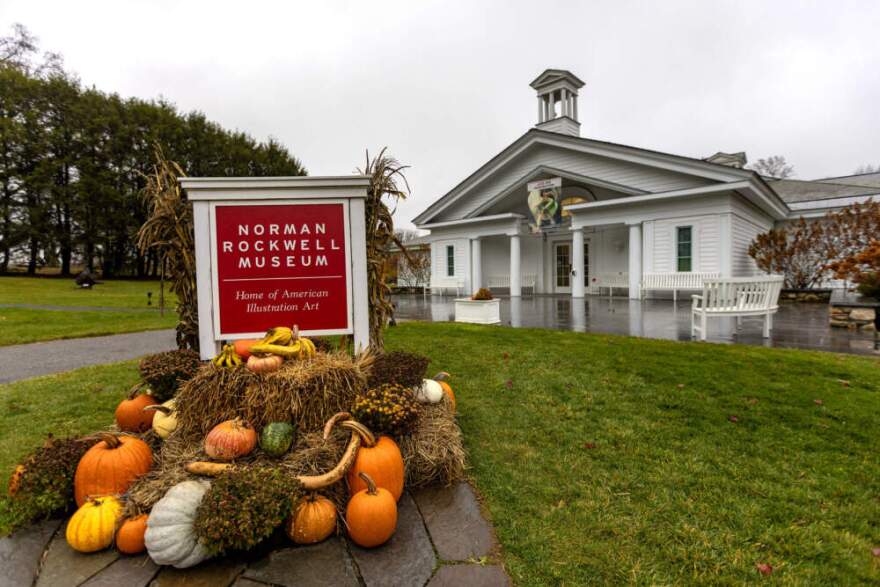 The Norman Rockwell Museum in Stockbridge. (Jesse Costa/WBUR)