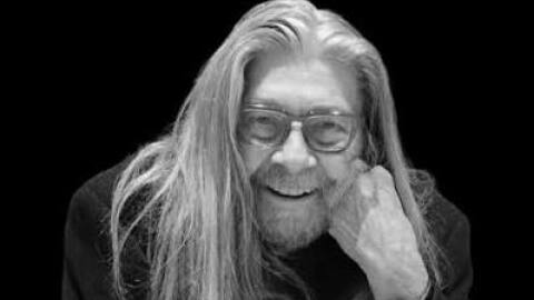 Black and white photo of David Marsden with his name and 1941-2026 in white text
