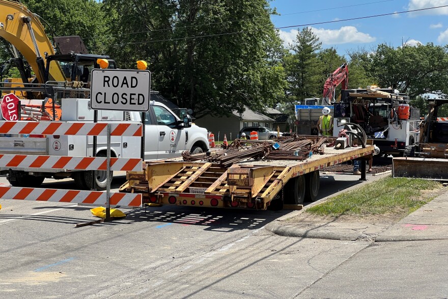 The plan is to have the signal and path up and running by July 14.
