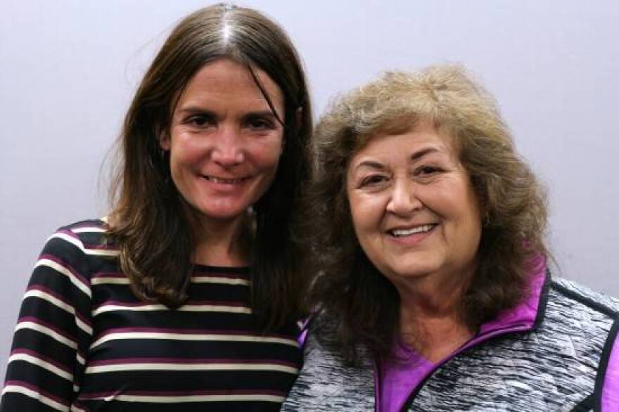 Heather Stephenson and Jeanne Ginder-White