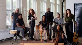 Portrait taken of touring musicians with the Black Legacy Project.