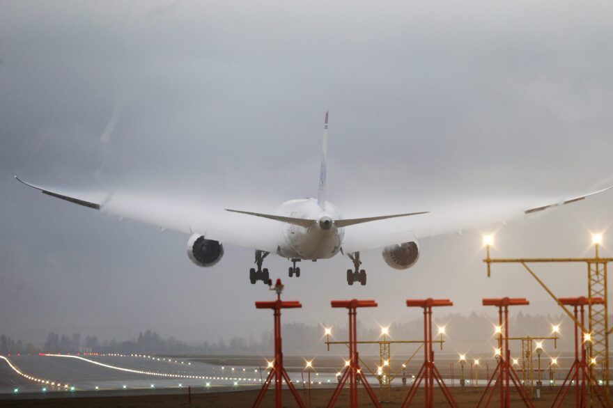 If you're flying to Europe this summer, you may have noticed some new flights from discount foreign carriers. Pictured: A Norwegian Air flight arrives from New York at Oslo Airport in 2014. (Poppe Cornelius/AFP/Getty Images)