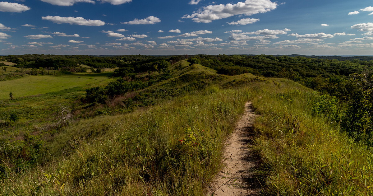Loess Hills Hiking Guide maps Iowa's underrated ecological treasure