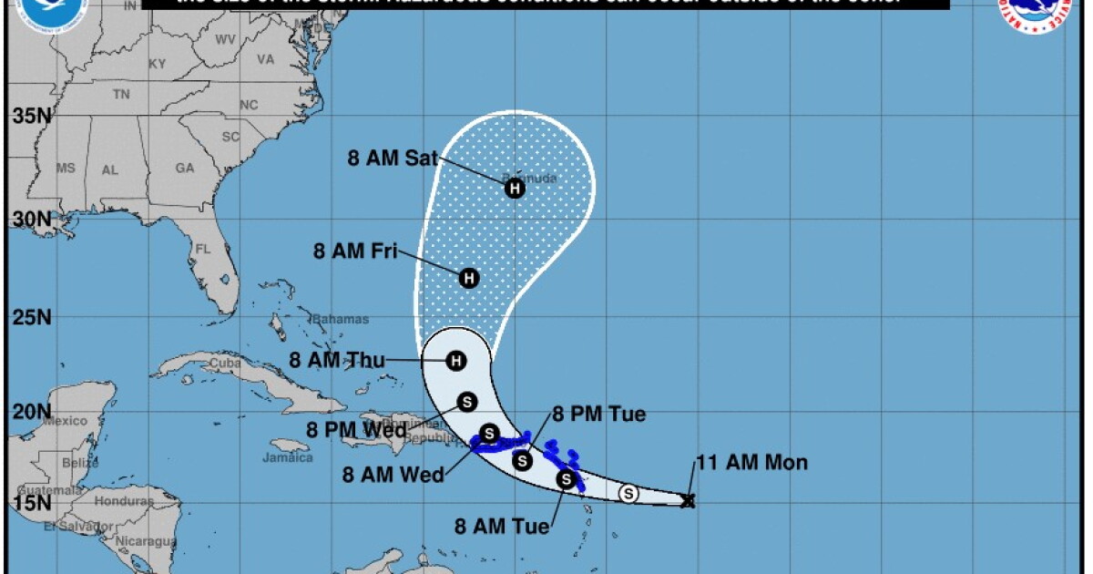 VIDEO: Potential Tropical Cyclone 5 Expected to Be a Major Hurricane by ...