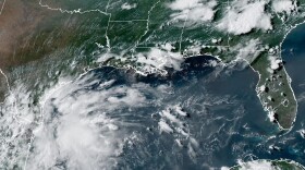 NOAA satellite image shows disorganized activity in the southwest Gulf of America on July 9, 2026