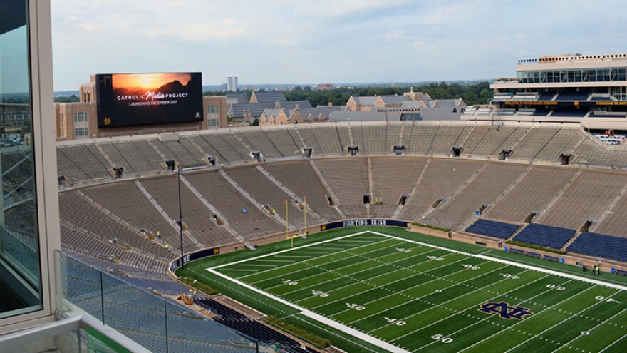 Richard Morrison played for Notre Dame from 1985 to 1988 as a nose guard. His lawsuit alleges that the university and the NCAA knew about but “recklessly disregarded” the harmful effects of repeated head injuries and concussions.